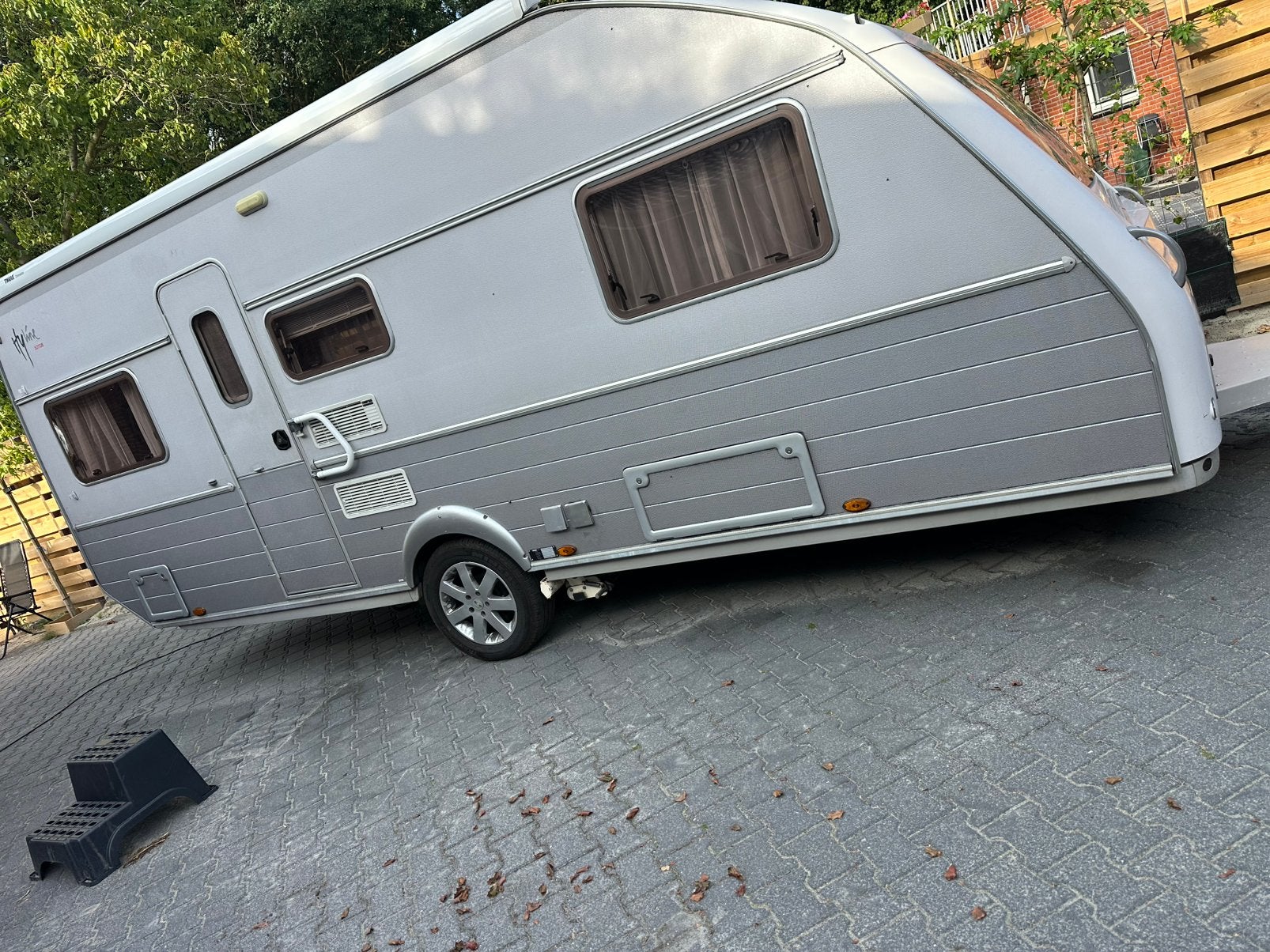 Kip 53TDB bouwjaar 2005, Caravans en Kamperen, Caravans, Schokbreker, Hefbed, Rondzit, Kip