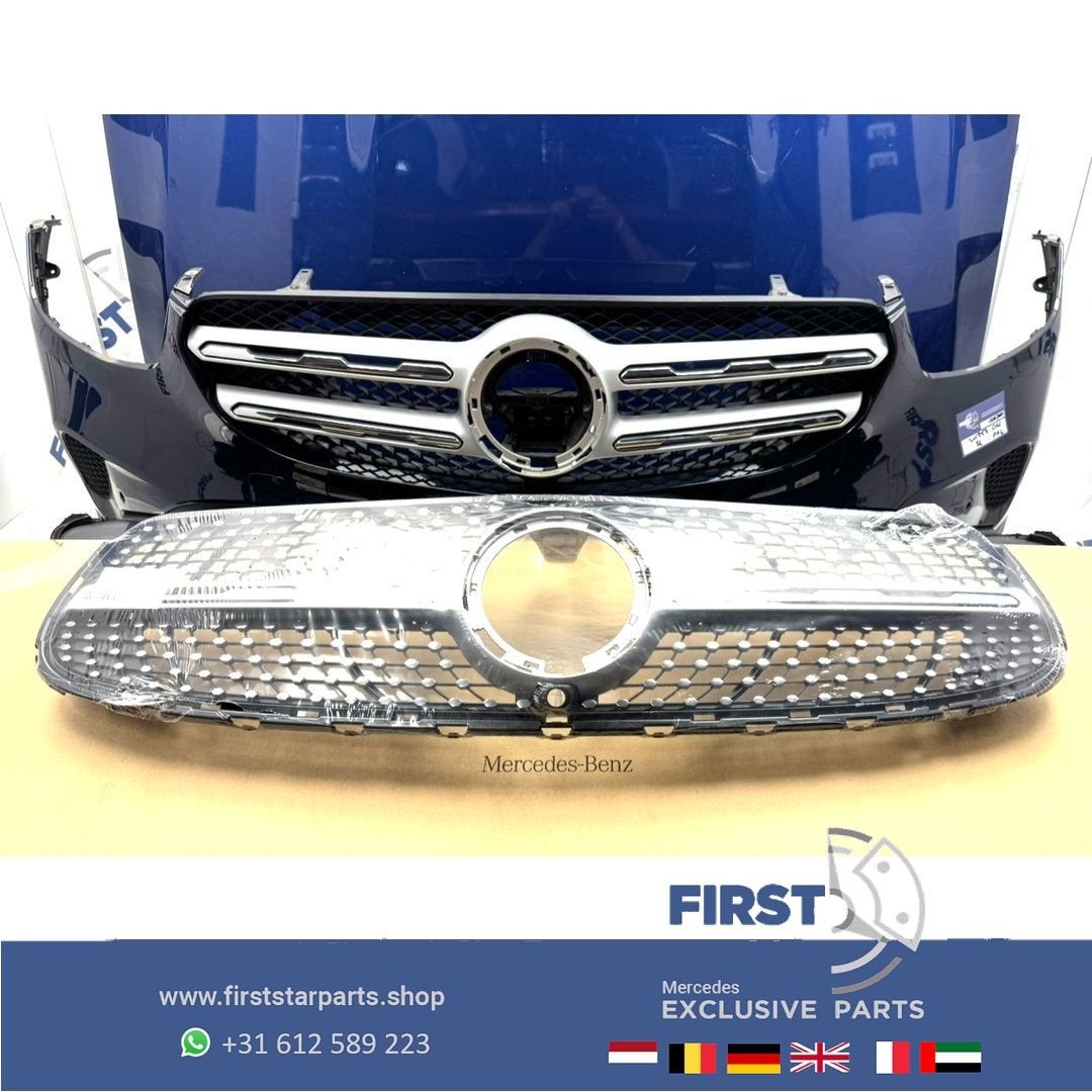 W253 GLC43 AMG DIAMOND GRIL Mercedes GLC FACELIFT A253880970, Gebruikt, -, Ophalen of Verzenden, -