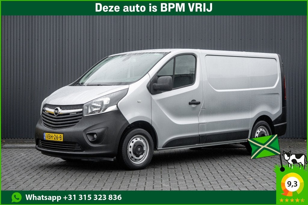 Opel Vivaro 1.6 CDTI CDTI | L1H1 | 125PK | Euro 6 | LED | Ca, Voorwielaandrijving, Stof, Gebruikt, 4 cilinders