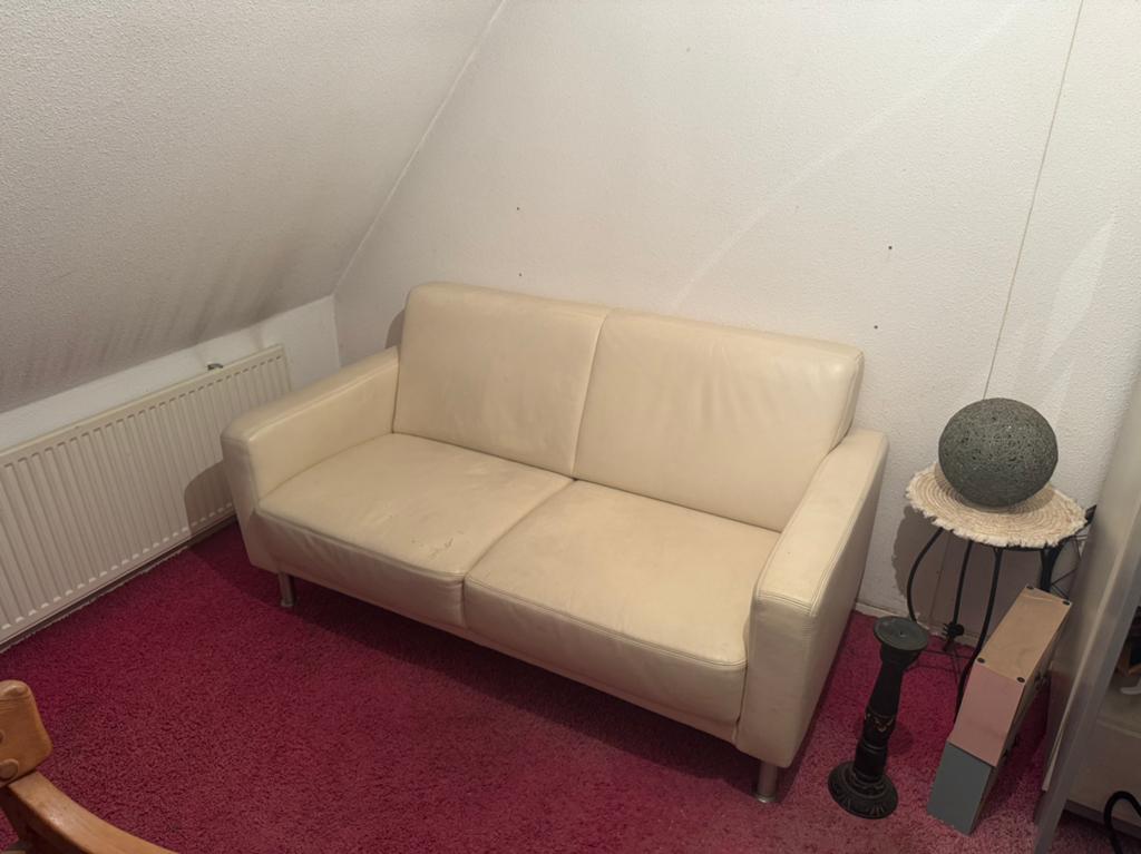 Bank, Huis en Inrichting, Ophalen, Gebruikt, 75 tot 100 cm, Tweepersoons