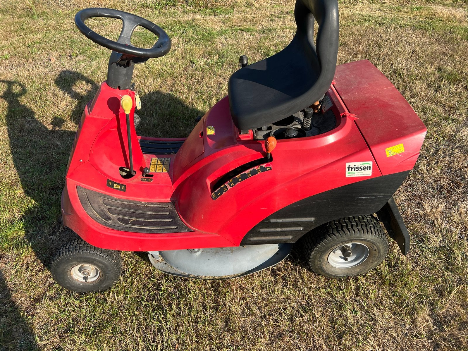 Honda 1211 Zitmaaier, Ophalen, Cirkelmaaier, Gebruikt, Opvangbak