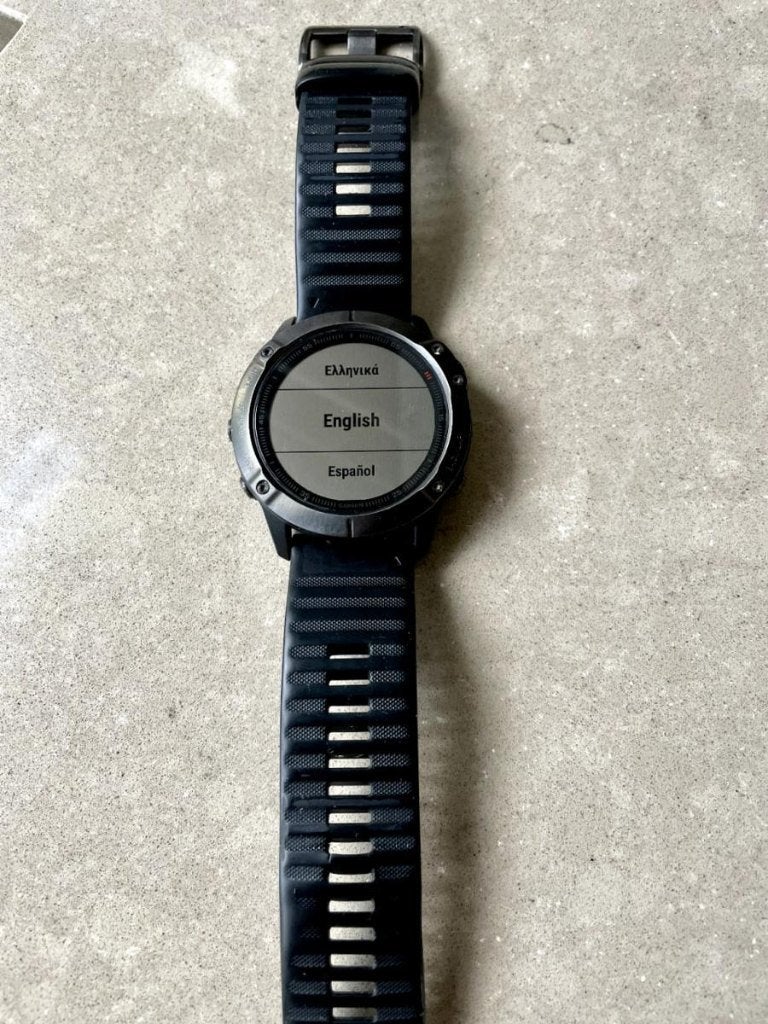 Garmin Fenix   6X Pro, Ophalen, Nieuw, Zwart, Android