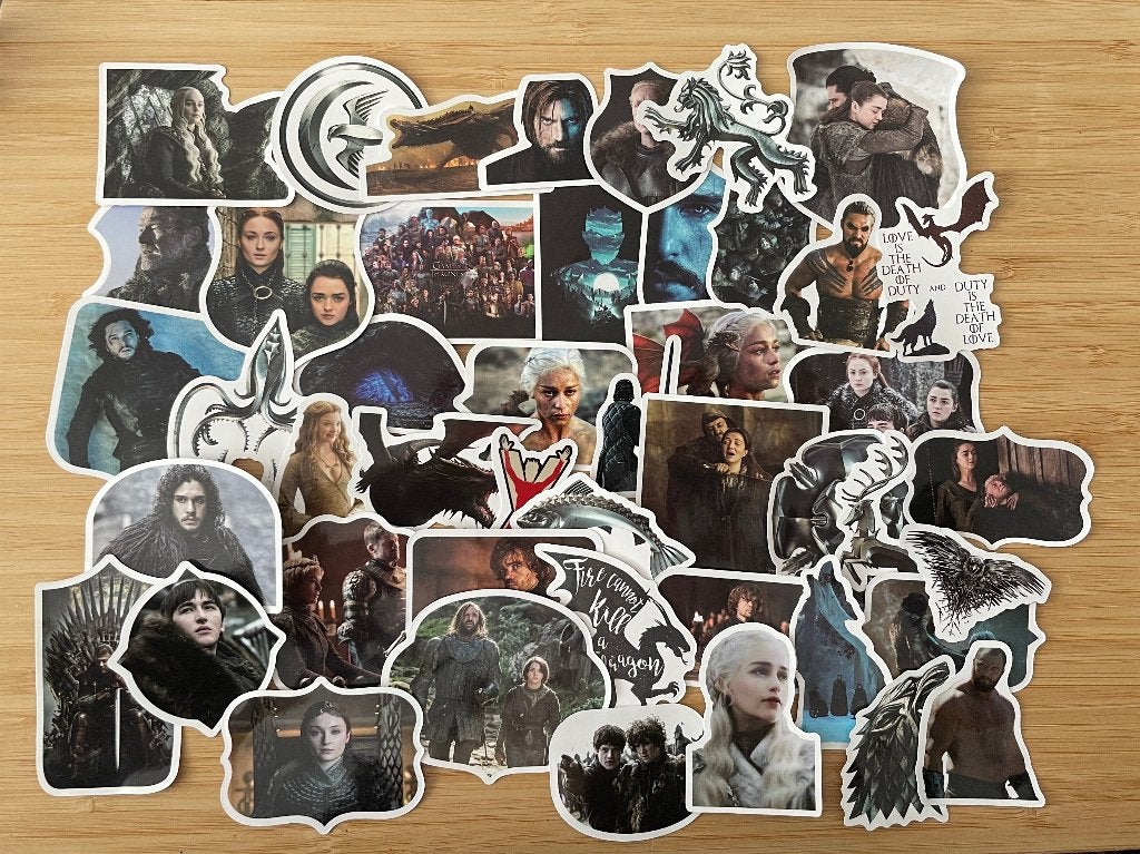 Game of Thrones stickers, Verzenden, Nieuw, Meerdere stickers