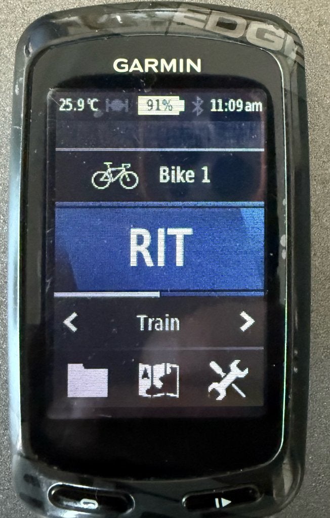 Garmin EDGE 810 fietscomputer, Ophalen of Verzenden, GPS, Gebruikt