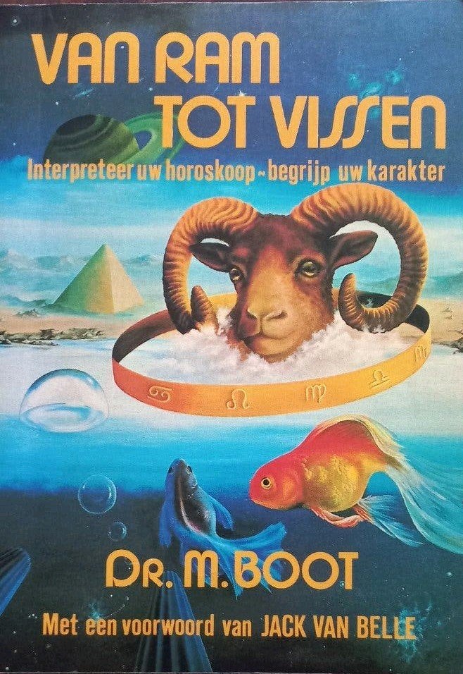 Van ram tot vissen - begrijp uw karakter - Dr. M. Boot, Achtergrond en Informatie, Astrologie, Ophalen of Verzenden, Dr. M. Boot