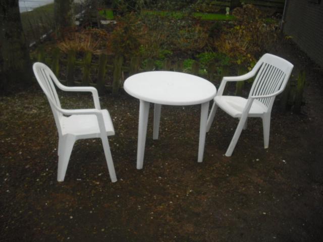 tuinset, Ophalen, Gebruikt, Kunststof, 2 zitplaatsen