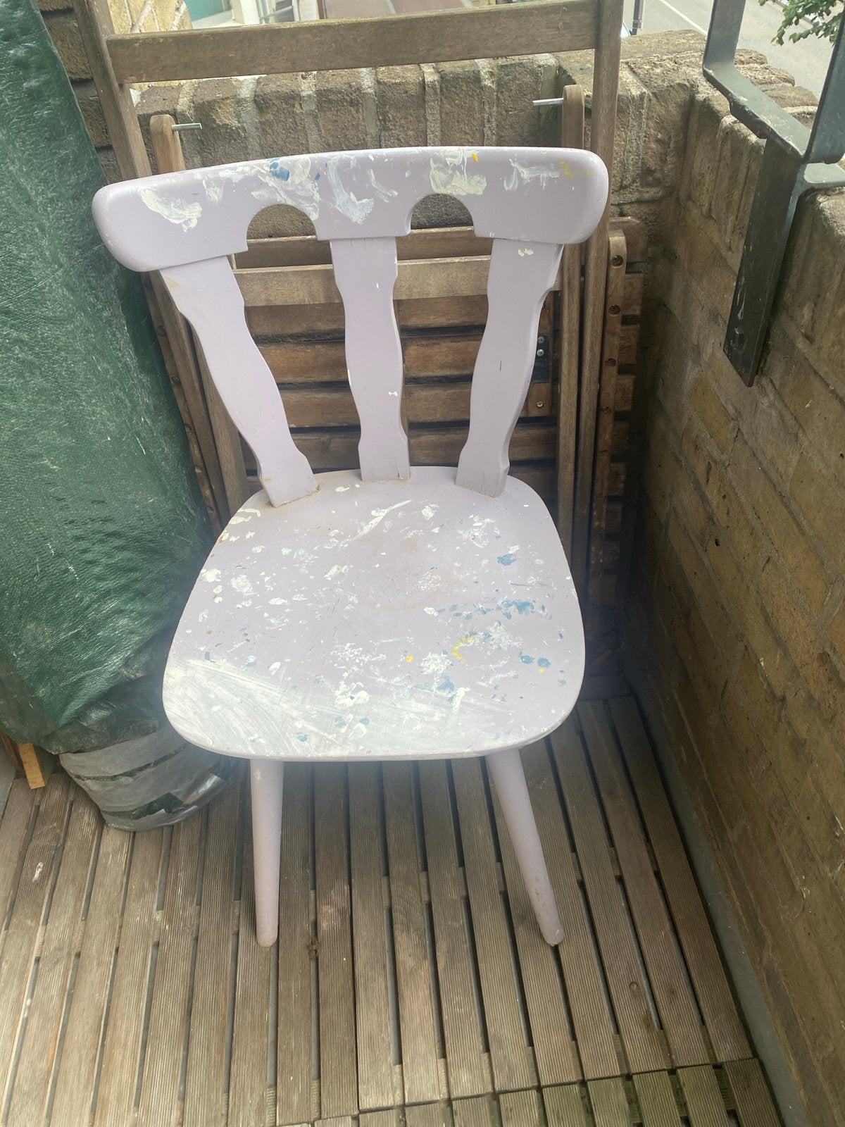 Gratis - stoel, Huis en Inrichting, Stoelen, Ophalen, Gebruikt, Overige kleuren, Eén