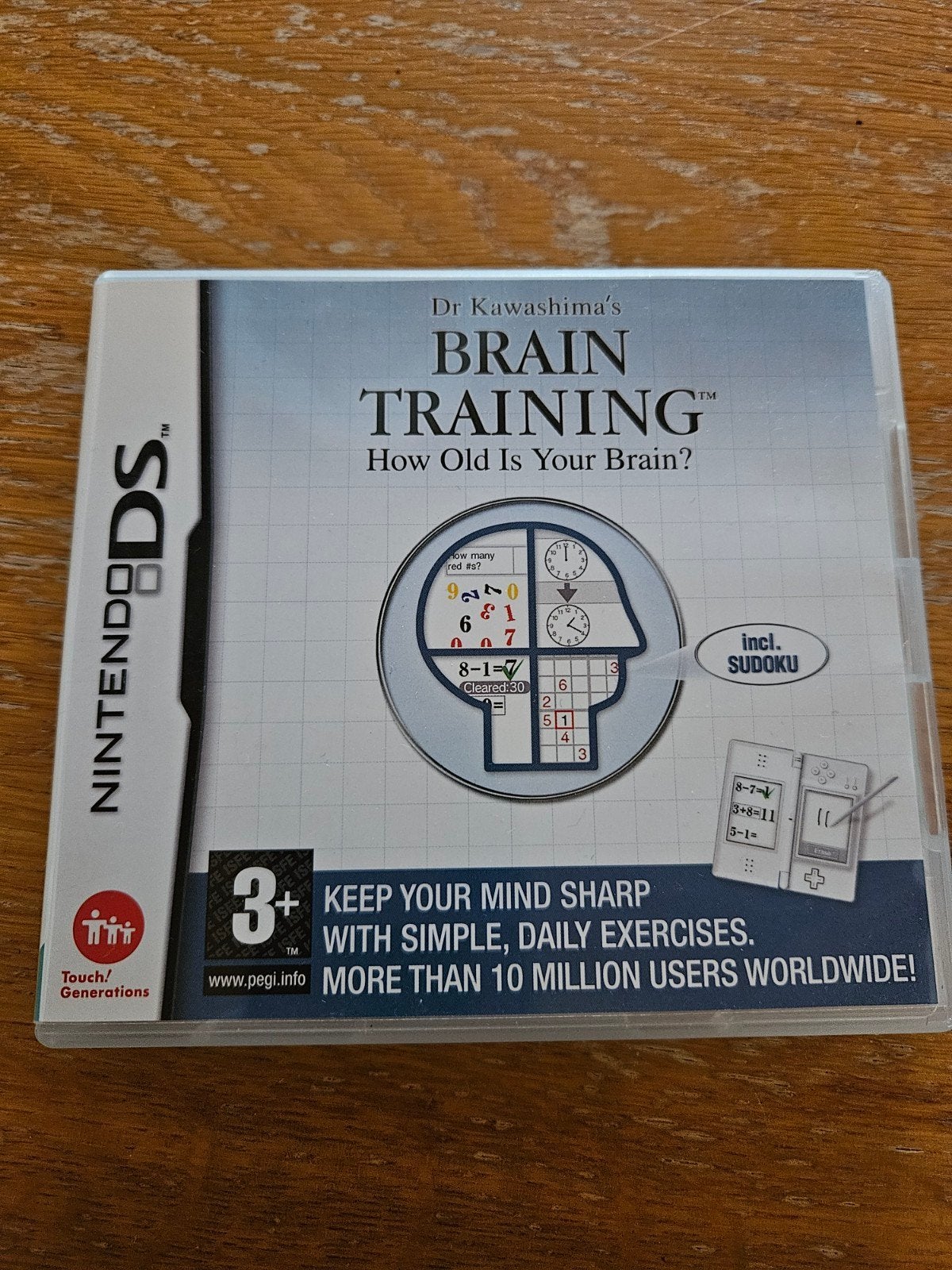 Dr. Kawashima's Brain Training, NDS, Spelcomputers en Games, Puzzel en Educatief, 1 speler, Ophalen of Verzenden, Zo goed als nieuw