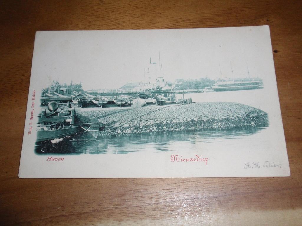 Nieuwediep Haven, Verzenden, Voor 1920, Noord-Holland