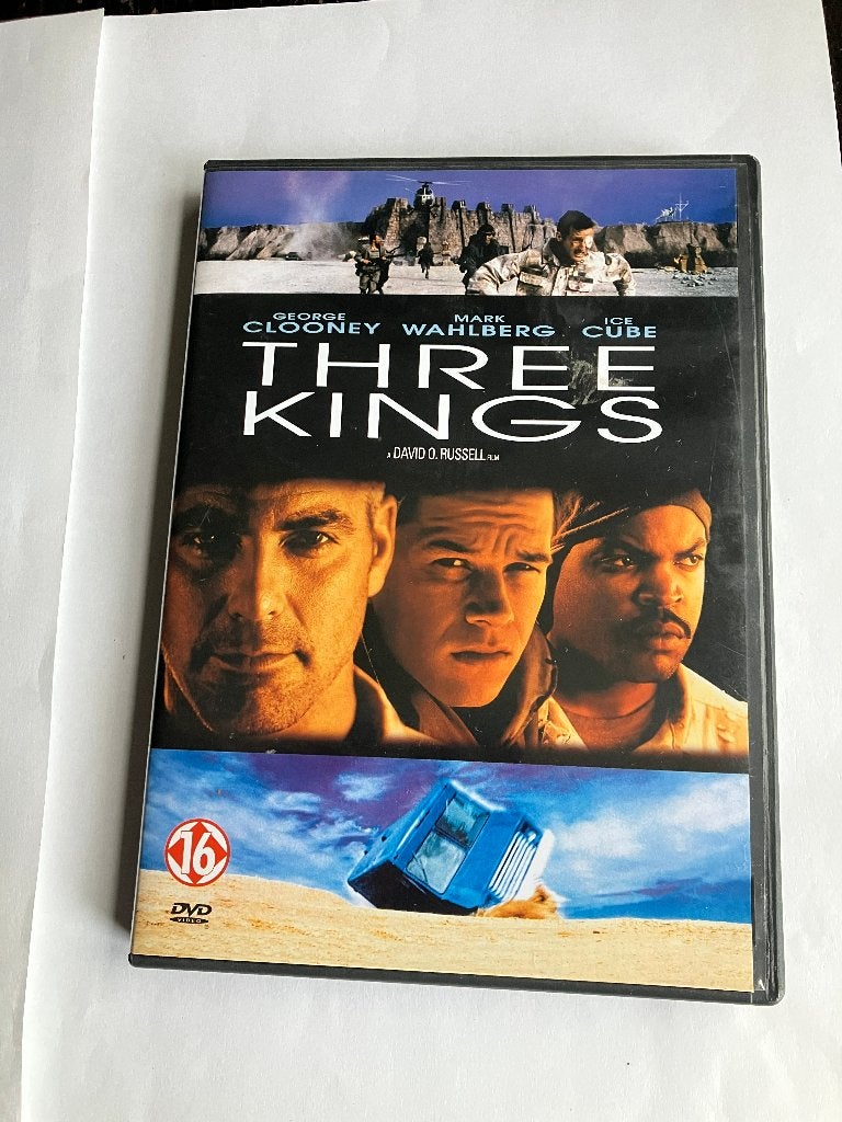 three kings dvd george clooney, Alle leeftijden, Ophalen of Verzenden, Zo goed als nieuw