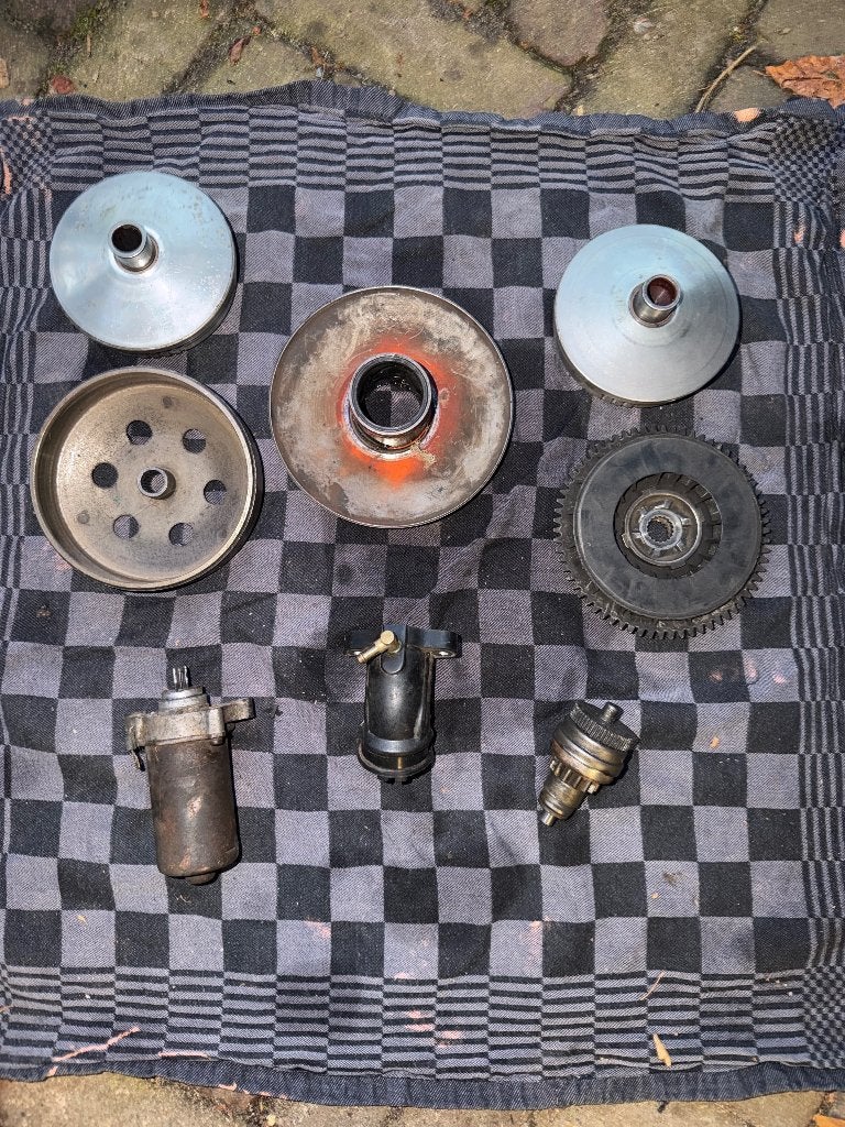 Piaggio zip 4t onderdelen, Ophalen, Gebruikt, Overige typen, Piaggio