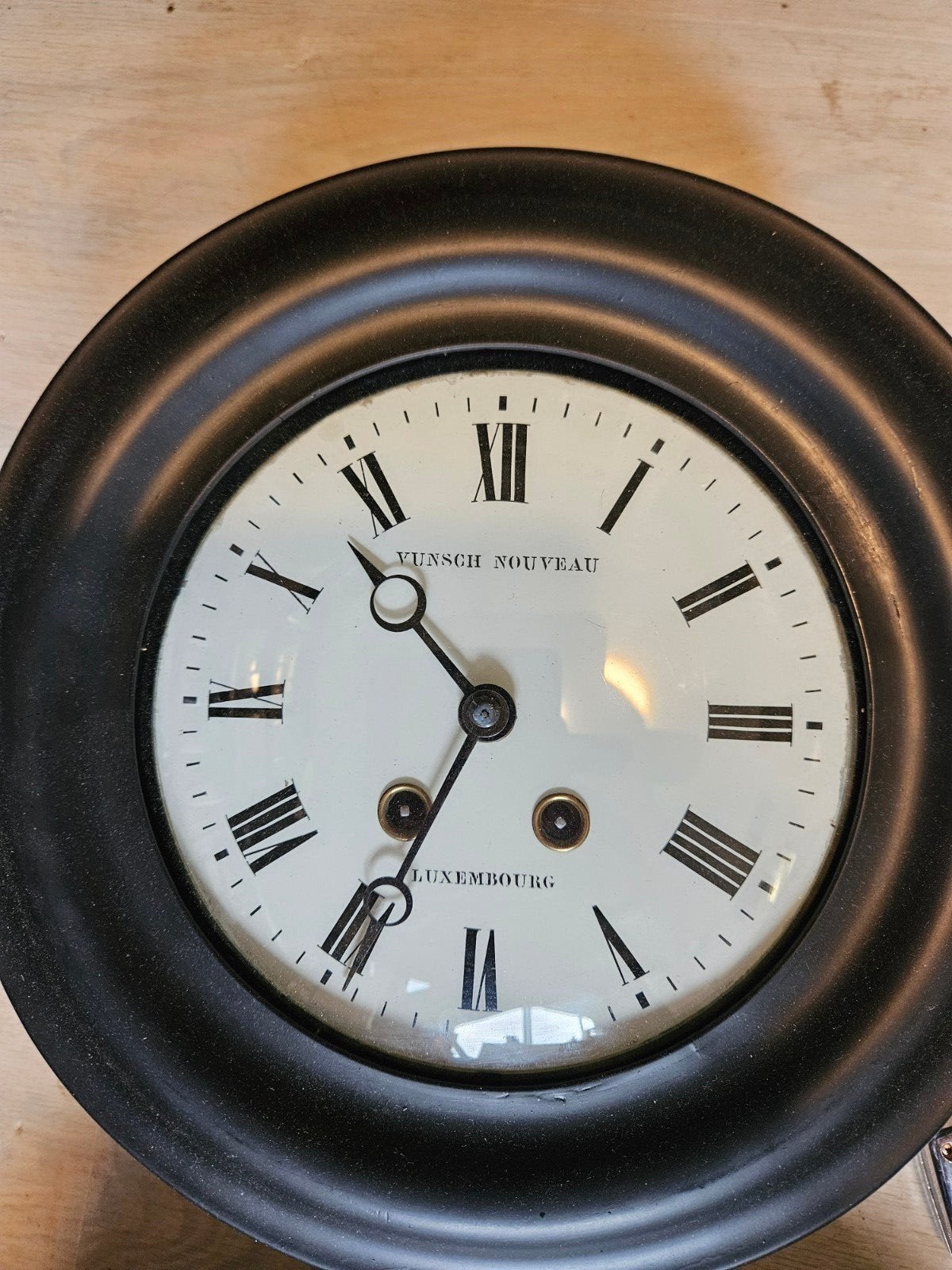 3 klokken 1 met mini comtoise uurwerk, Ophalen of Verzenden