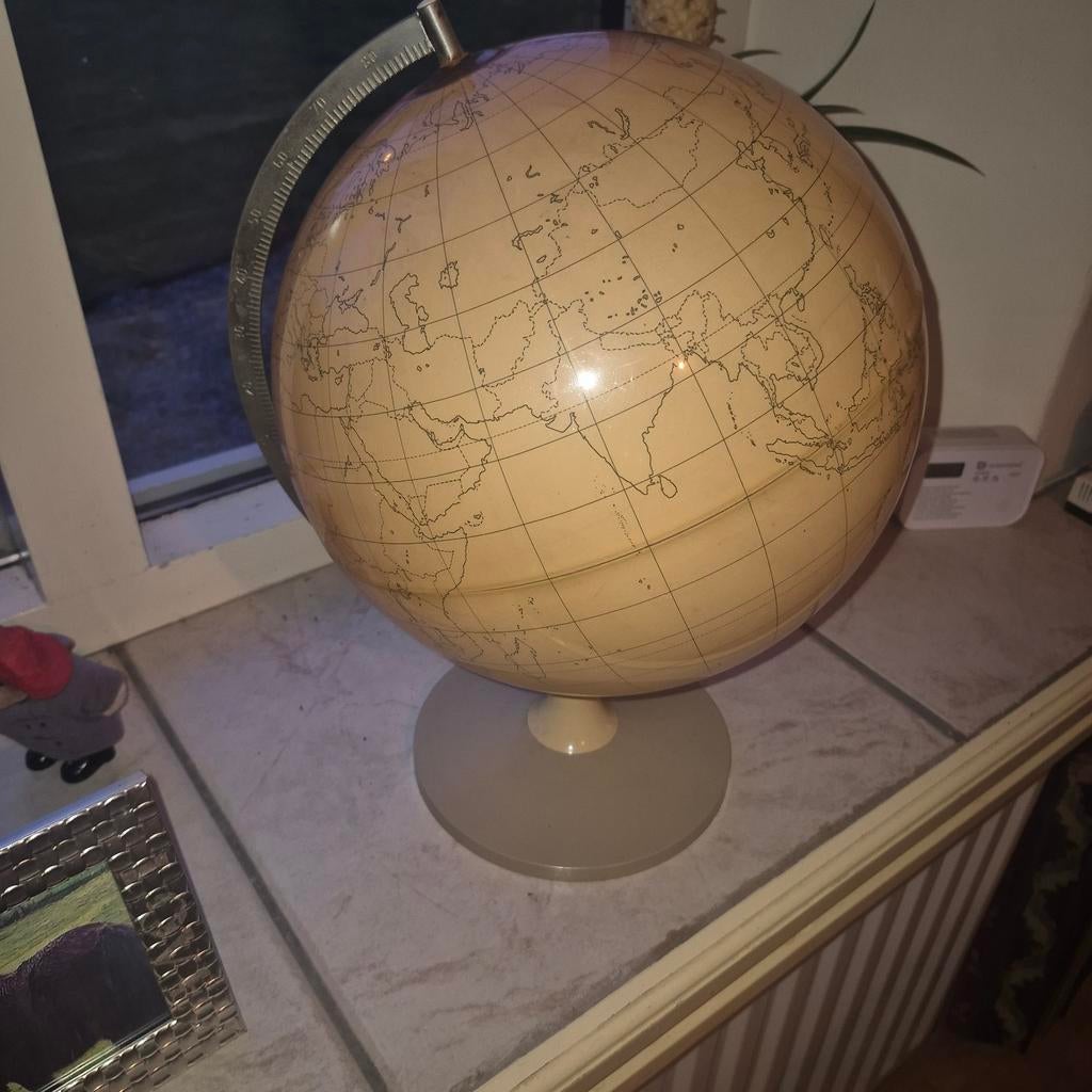 Vintage Scan-Globe A/S Wereldbol Kopenhagen Denemarken, Huis en Inrichting, Ophalen of Verzenden