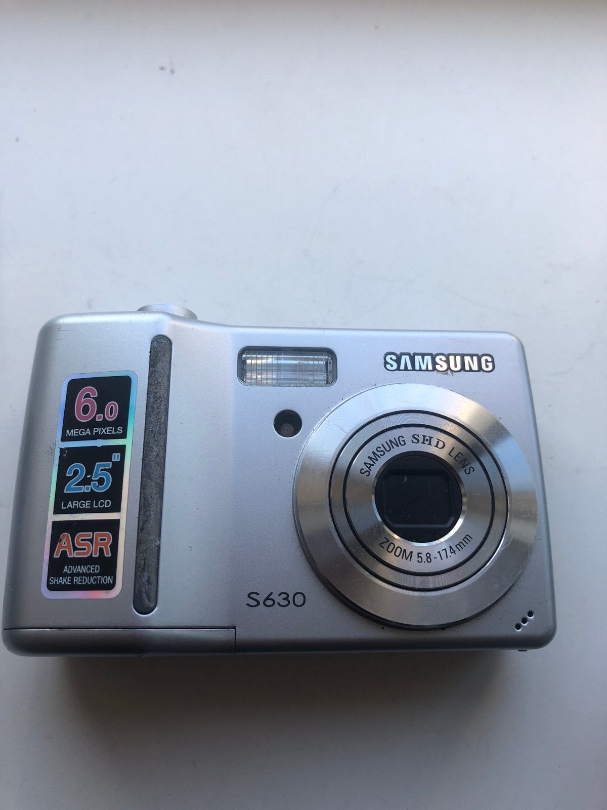 Samsung S630 Compactcamera - 6.0 Megapixels, Ingebouwde flitser, Gebruikt, Ophalen of Verzenden, Compactcamera