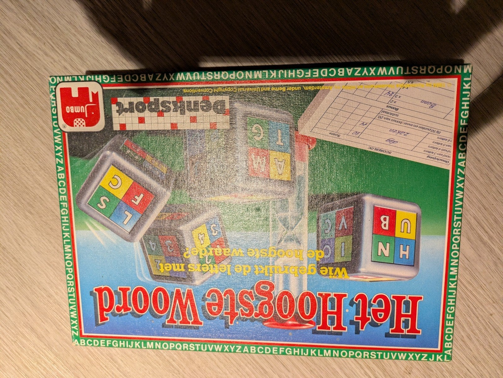 Jumbo Denksport: Het Hoogste Woord Spel, Ophalen of Verzenden, Gebruikt, Overige typen