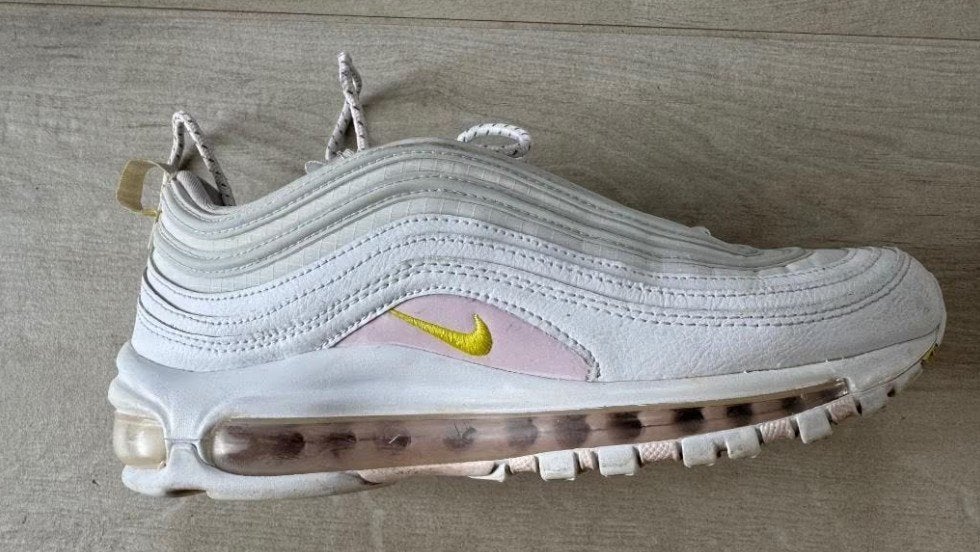 Nike Air Max 97 SE dames maat 38,5, Wit, Nike, Ophalen of Verzenden, Sneakers of Gympen