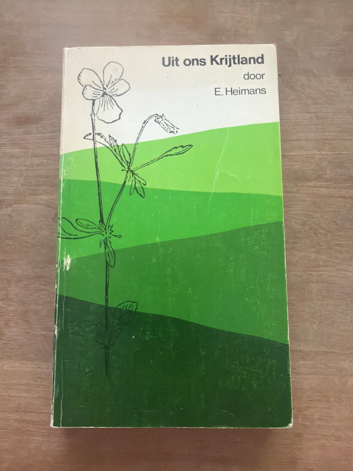 Uit ons Krijtland - E. Heimans (1911), Ophalen of Verzenden, Gelezen, Natuur algemeen
