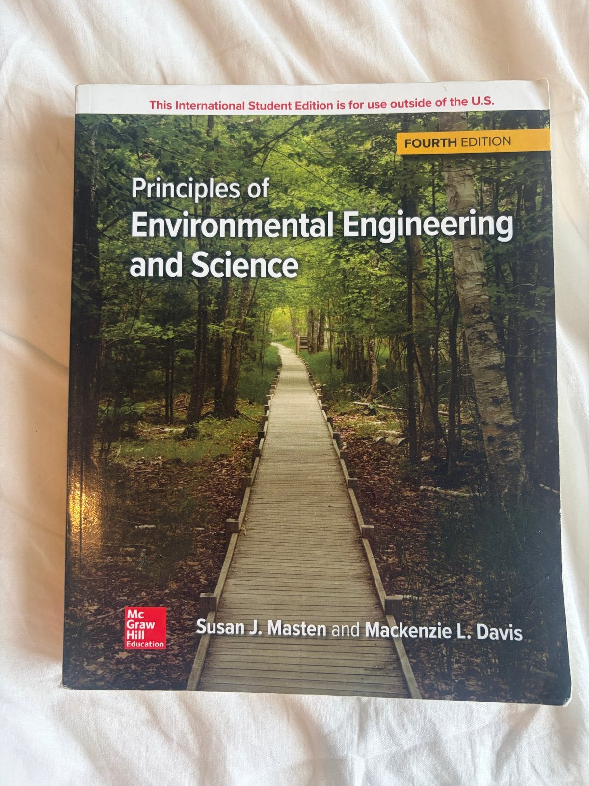 Principles of Environmental Engineering and Science, Ophalen of Verzenden, Beta, Zo goed als nieuw, HBO