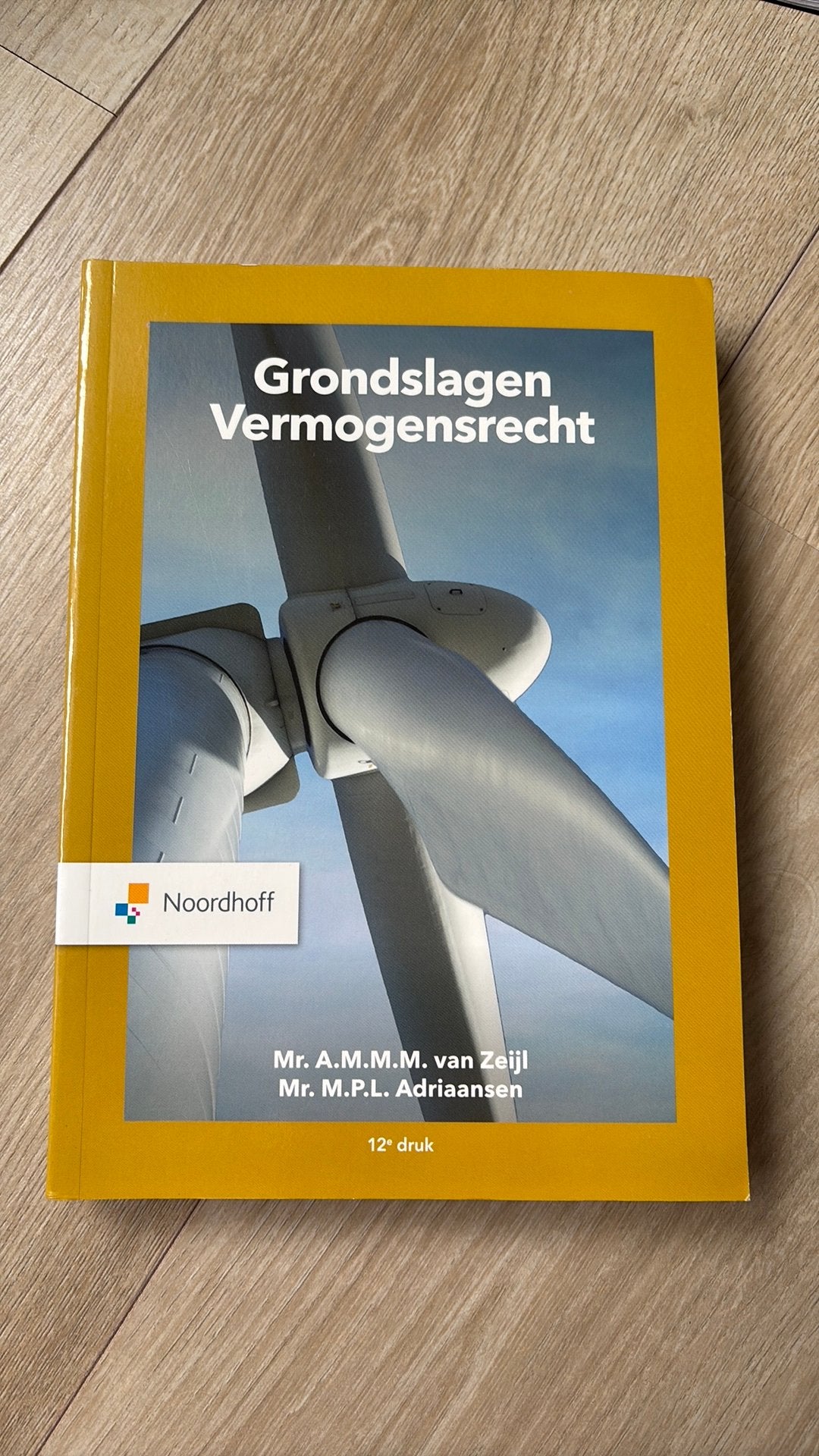Mr.M.P.L. Adriaansen - Grondslagen Vermogensrecht, Ophalen of Verzenden, Zo goed als nieuw, Mr.M.P.L. Adriaansen; Mr.A.M.M.M. van Zeijl