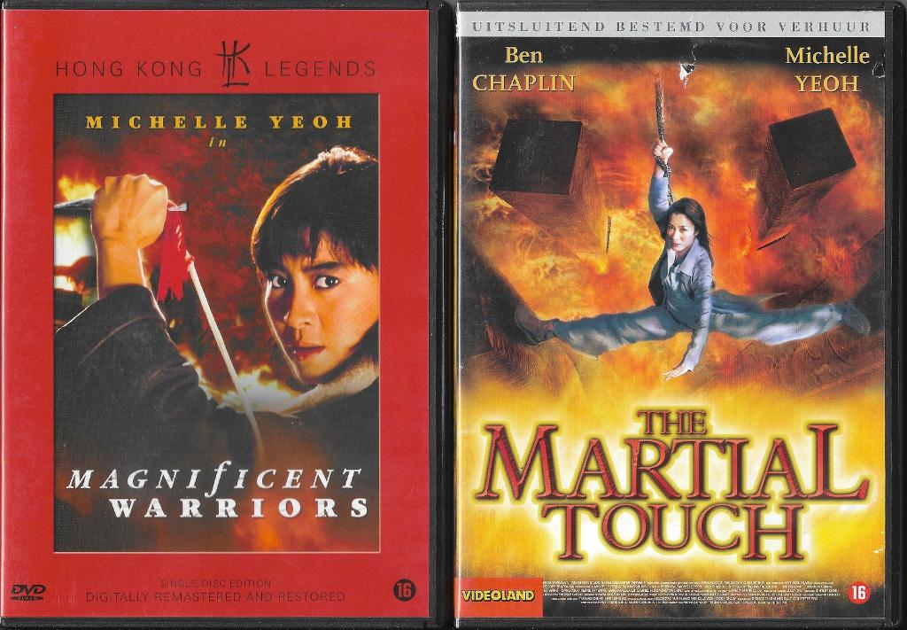 2 DVD's van Michelle Yeoh, Vanaf 16 jaar, Ophalen, Zo goed als nieuw