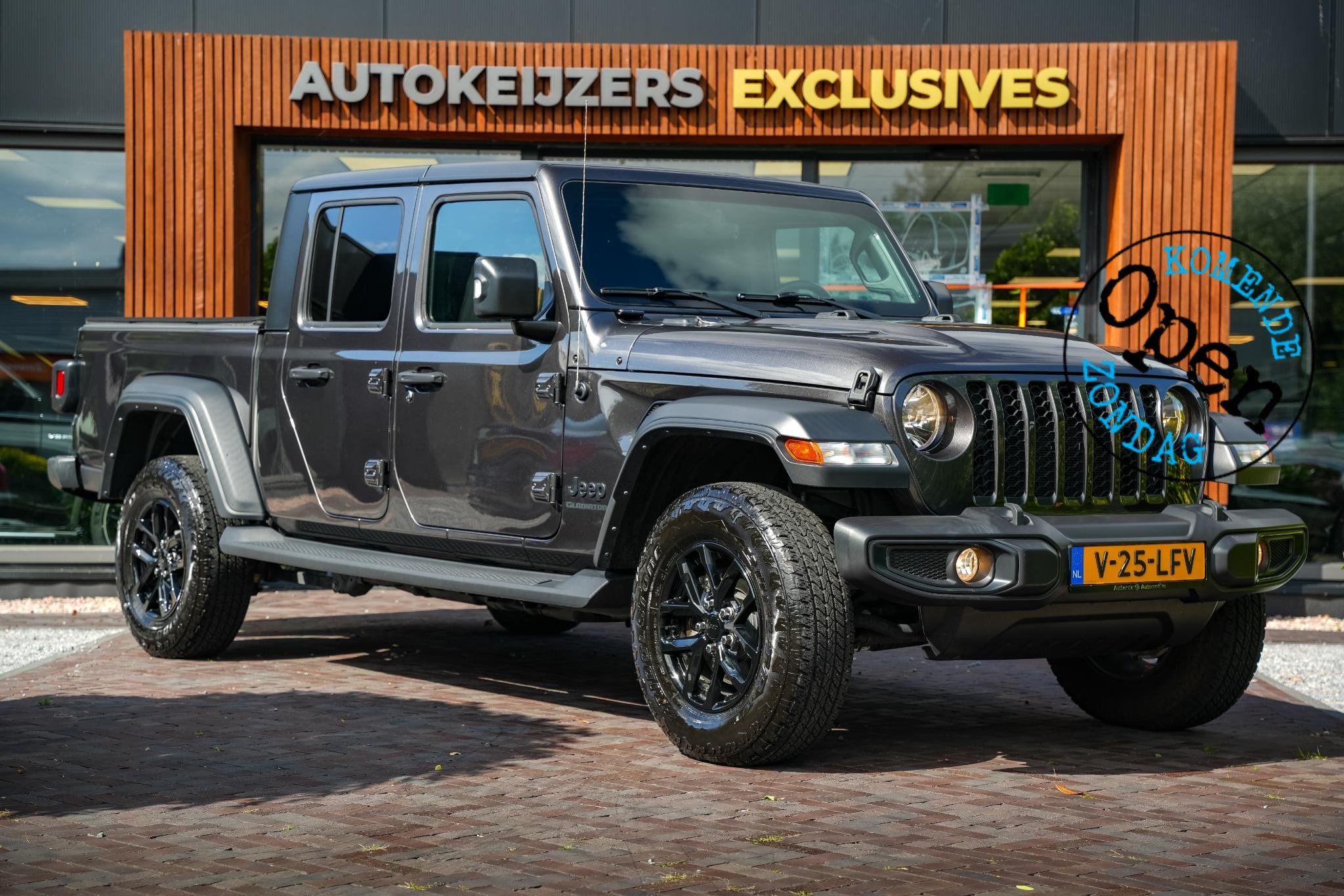Jeep Gladiator Sport 3.6 V6 Grijs Kenteken Camera Cruise Car