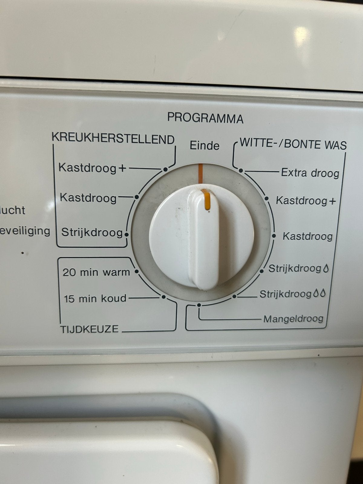 Miele T410 wasdroger - Nieuwstaat, nooit gebruikt!, Ophalen, Nieuw, Voorlader, Luchtafvoer