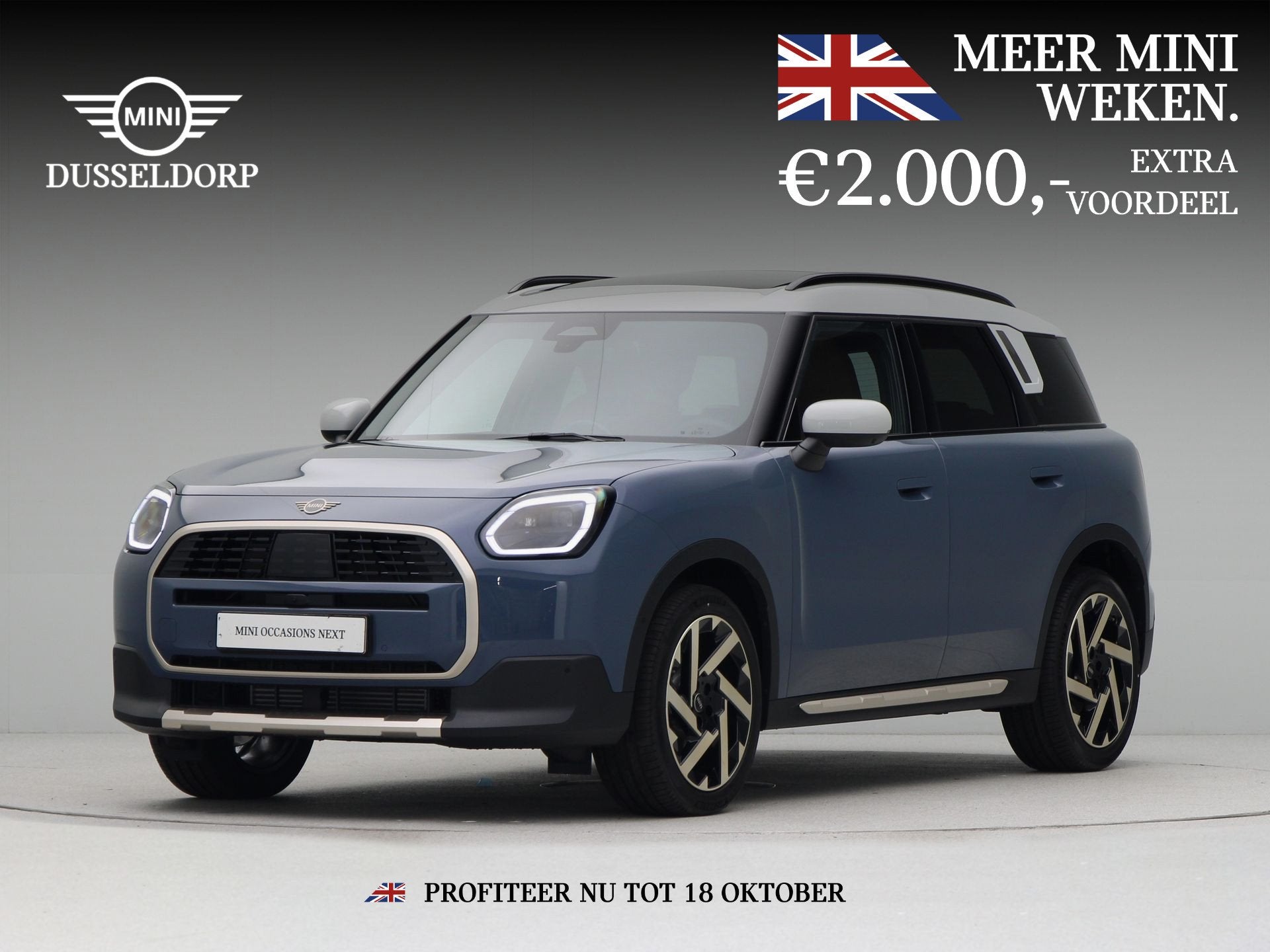 MINI Countryman C Favoured Pakket L (bj 2026, automaat), Euro 6, Met garantie (alle), 3 cilinders, 17 km/l