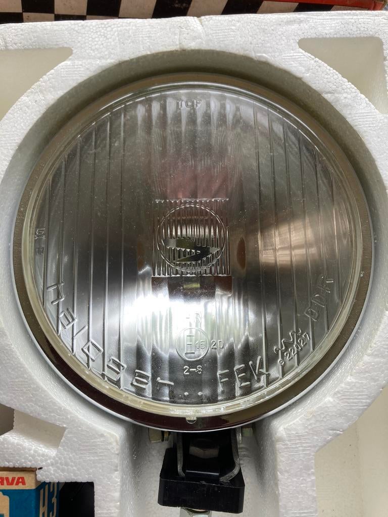 Oldtimer 1 Set verstralers merk FEK. DDR 15 cm, Auto-onderdelen, Verlichting, Ophalen of Verzenden, Nieuw