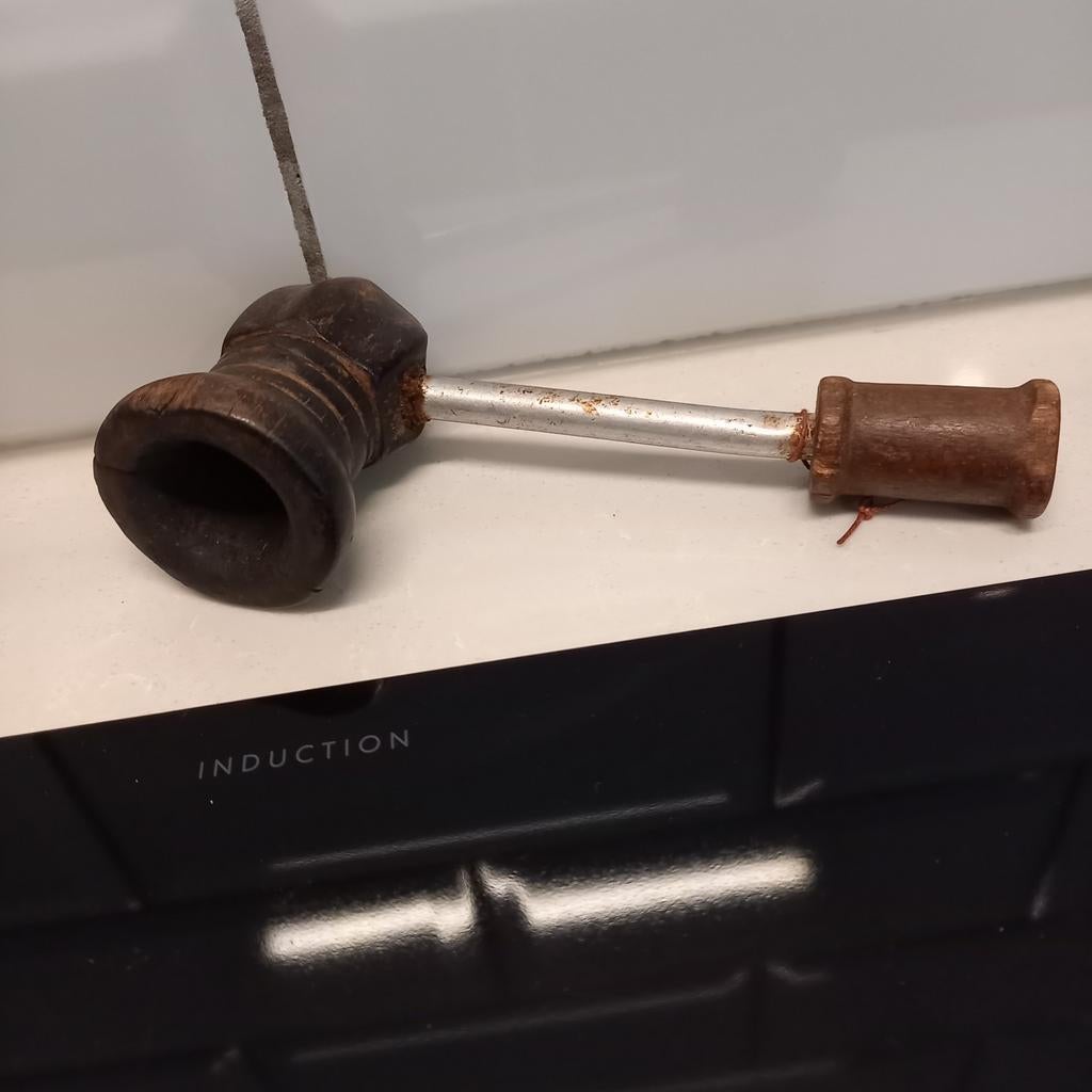 Antieke, aparte tabakspijp?, Ophalen of Verzenden, Gebruikt