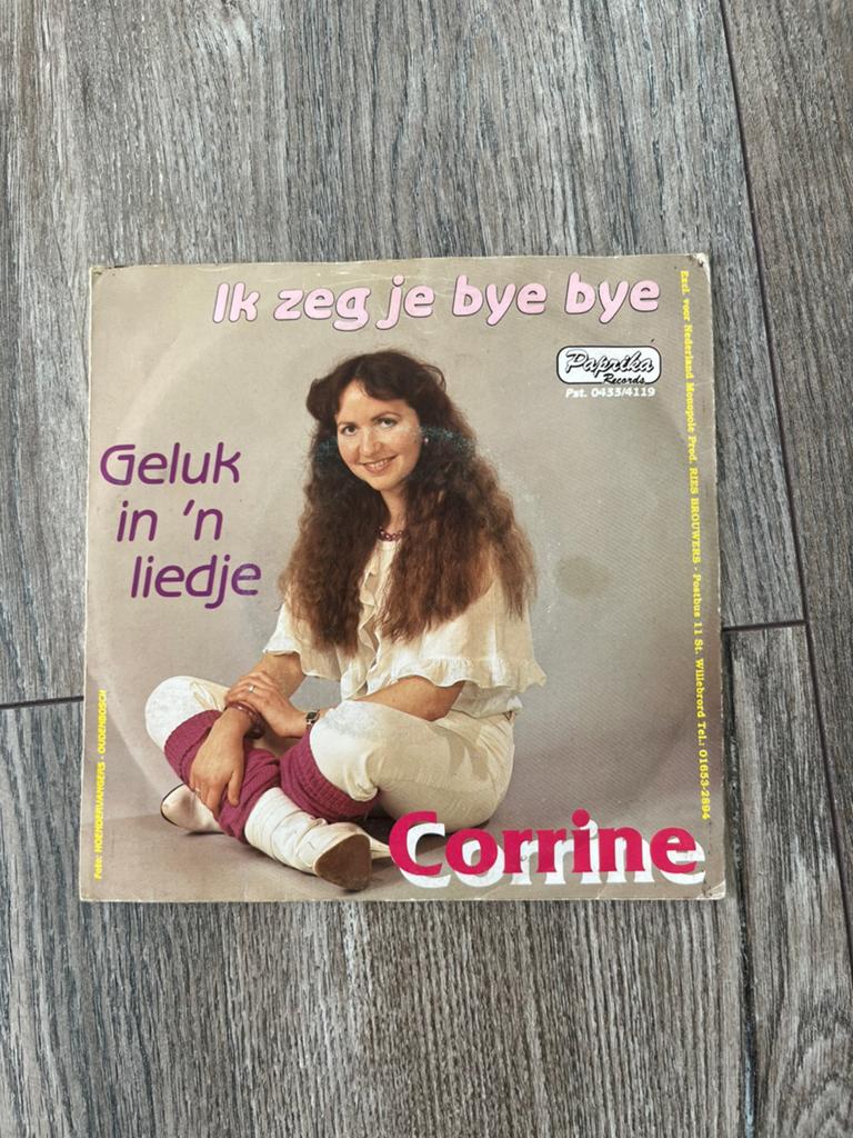 Corrine - ik zeg je bye bye, Cd's en Dvd's, Vinyl | Nederlandstalig, Ophalen of Verzenden, Zo goed als nieuw, Overige formaten