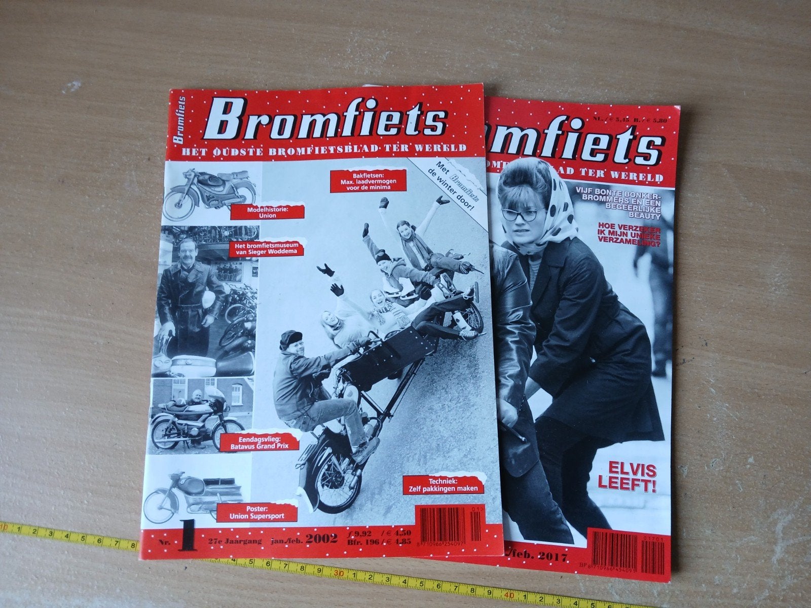 Het blad bromfiets, Ophalen, Zo goed als nieuw, Overige onderwerpen, Geschikt voor kinderen