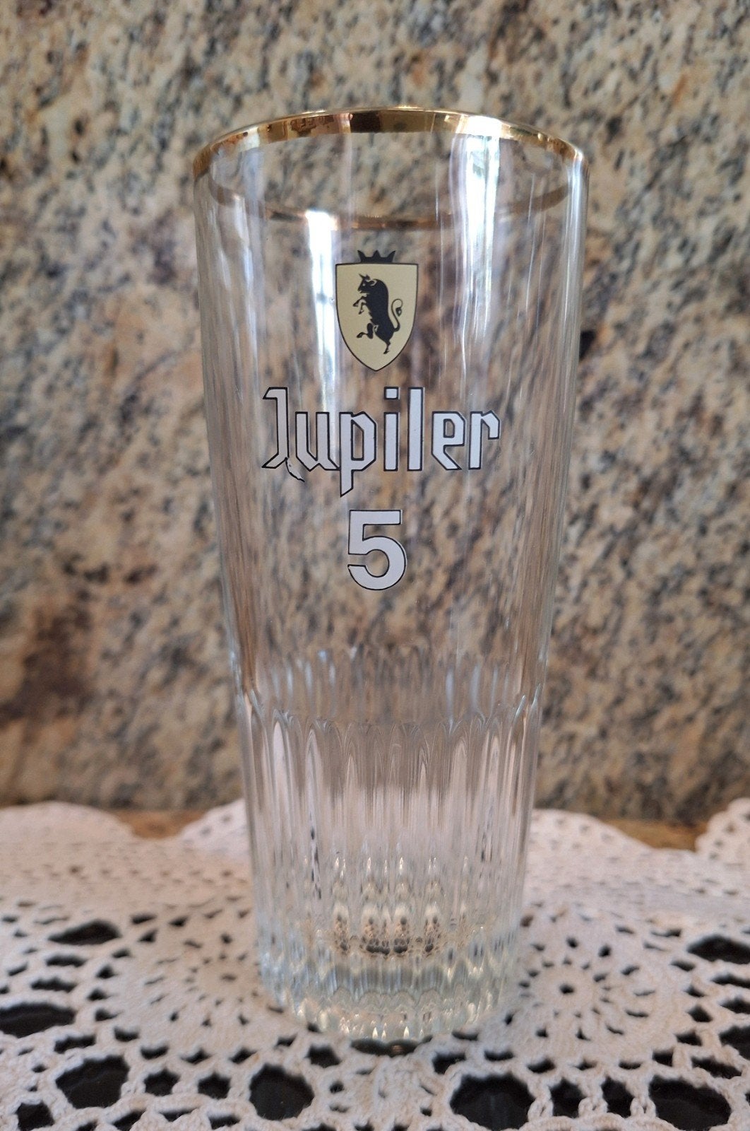 Jupiler glas - nr. 5, Verzamelen, Ophalen of Verzenden, Zo goed als nieuw, PSV, Vaantje of Sjaal