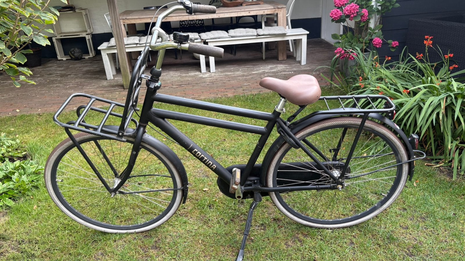Cortina U4 Transport herenfiets, Frame 50 cm, 3 versnel., Terugtraprem, Versnellingen, Zo goed als nieuw, Ophalen