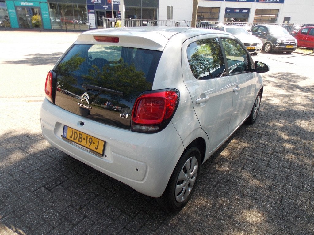 Citroen C1 1.0 VTi Feel Automaat Airco bluetooth Elek Pakket, Gebruikt, Euro 6, 4 stoelen, C1