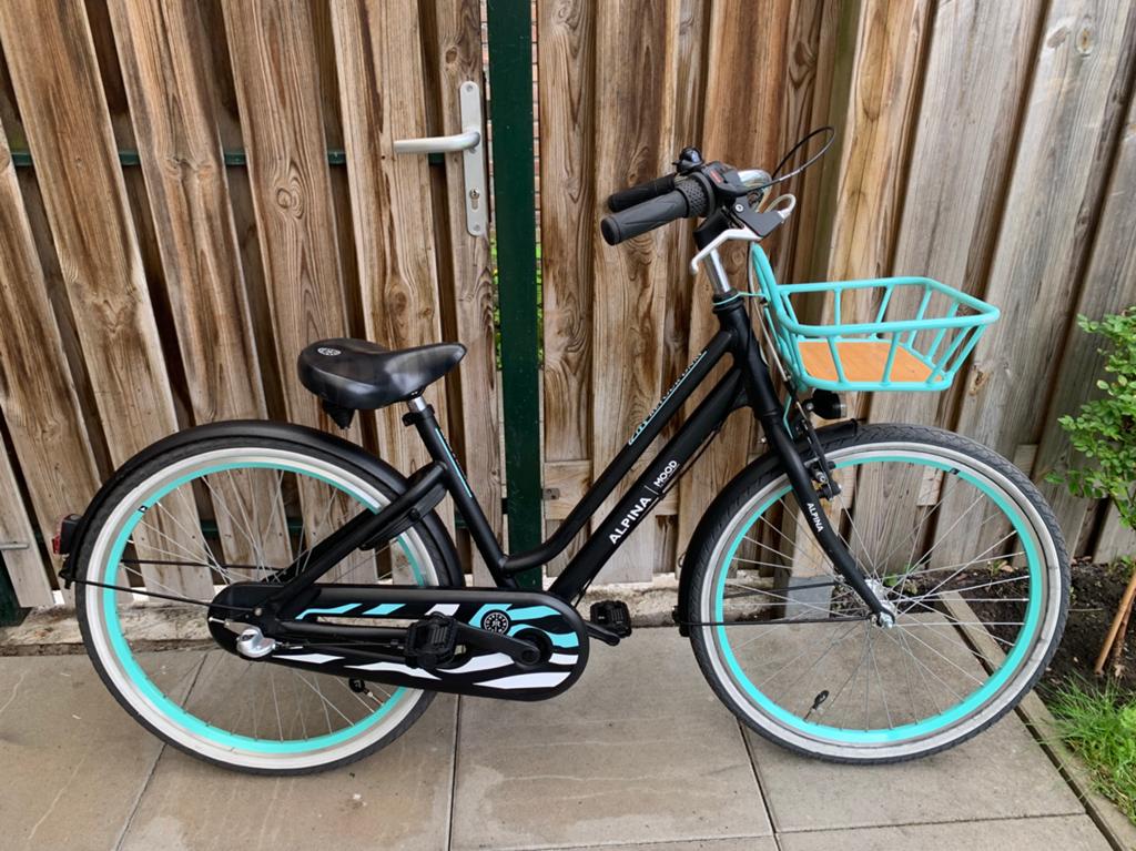 24 inch meisjesfiets Alpina Mood, Ophalen, Zo goed als nieuw, 24 inch, Versnellingen