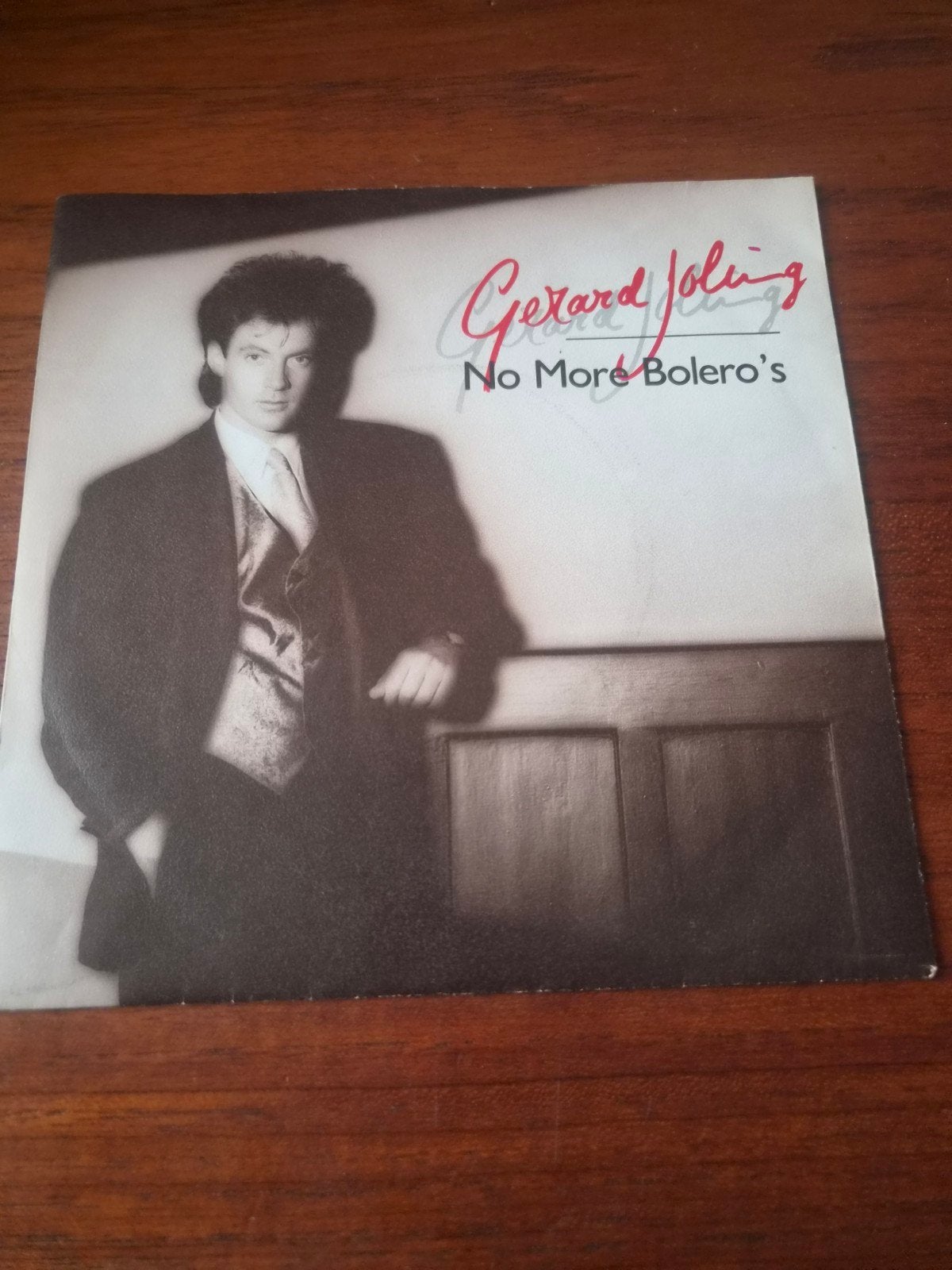 Gerard Joling - No More Bolero's Single Vinyl (1989), Cd's en Dvd's, Vinyl Singles, Gebruikt, Originele persing, 7 inch, Ophalen of Verzenden