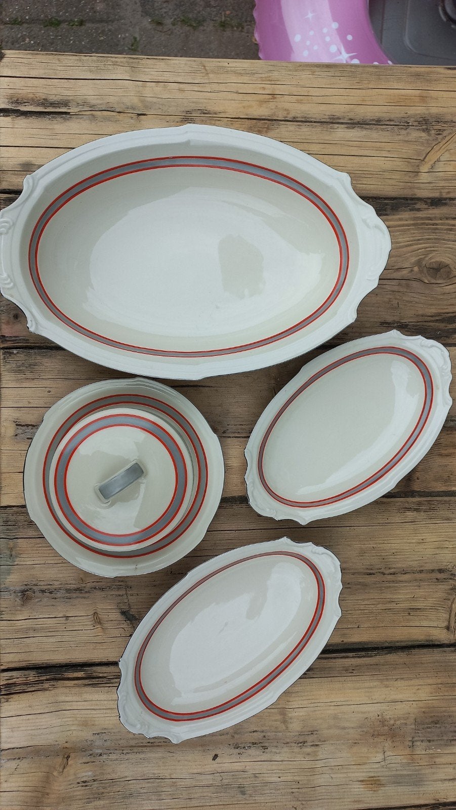 Boheems porselein, Antiek en Kunst, Antiek | Servies compleet, Ophalen of Verzenden