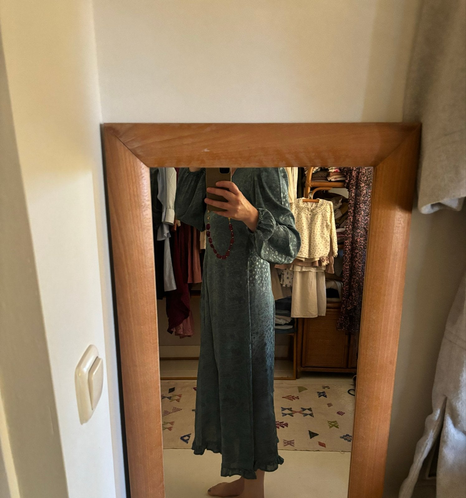Sissel edelbo jurk, Kleding | Dames, Jurken, Maat 38/40 (M), Ophalen of Verzenden, Zo goed als nieuw, Onder de knie