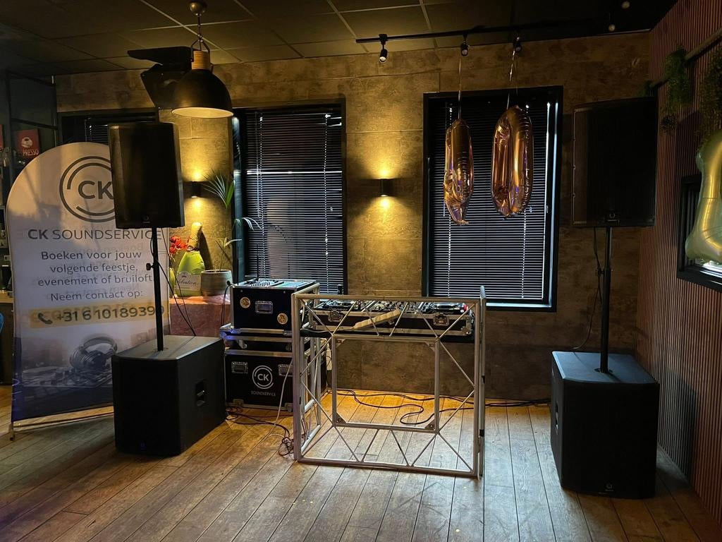 DJ/Muziekservice voor elk feest Bruiloft,Verjaardag & Events, Ophalen of Verzenden