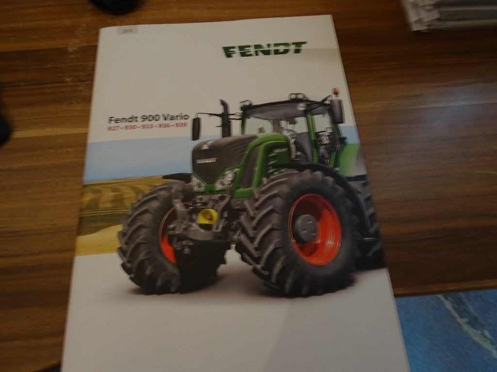 Fendt 900 Vario 927 tot 939 folder, Ophalen of Verzenden, Nieuw, Folder