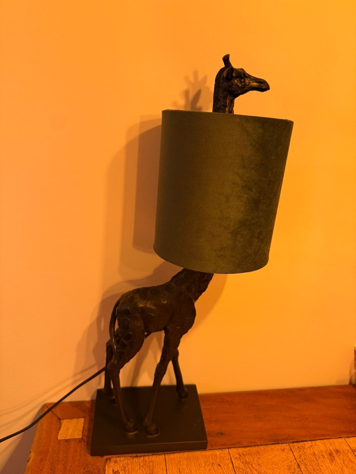 Trendhopper Giraffe Lamp, Huis en Inrichting, Lampen | Tafellampen, Zo goed als nieuw, 50 tot 75 cm, Kunststof, Ophalen of Verzenden