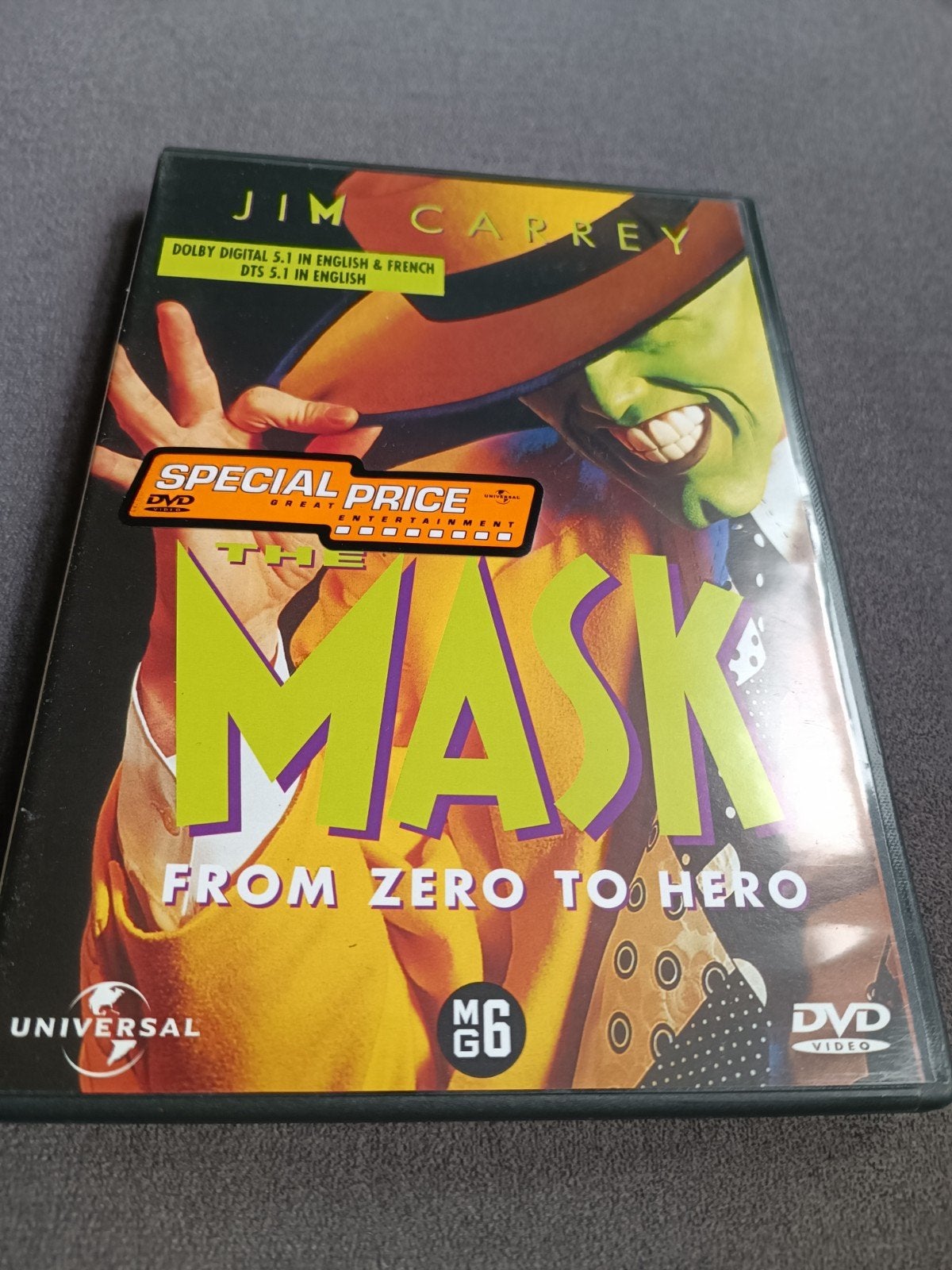 The mask - dvd, Alle leeftijden, Ophalen of Verzenden, Zo goed als nieuw, Romantische komedie