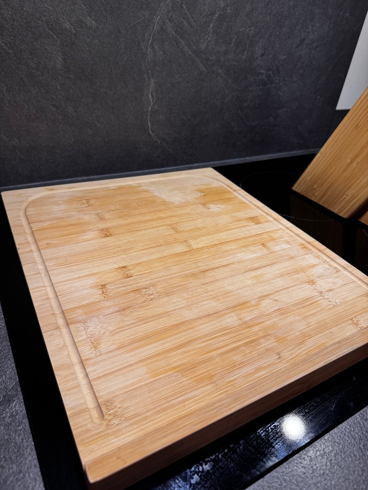 IKEA Snijplank van bamboe - 45 cm, Ophalen, Gebruikt, Hout, IKEA