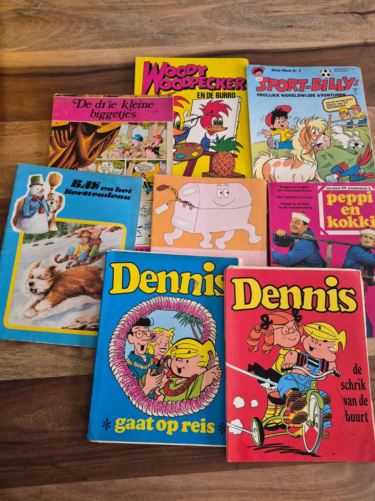 verzameling oude stripboeken, Boeken, Ophalen of Verzenden, Gelezen, Fictie algemeen