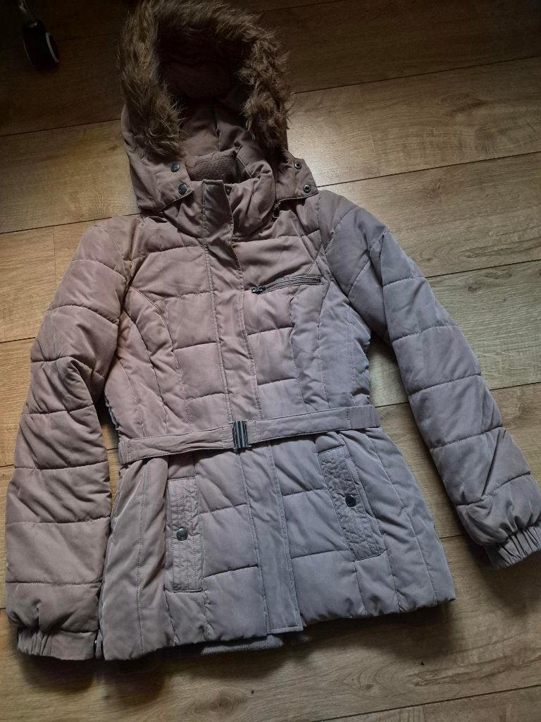 Winterjas merk Sutherland (sting) maat S, Ophalen, Sutherland, Bruin, Maat 36 (S)