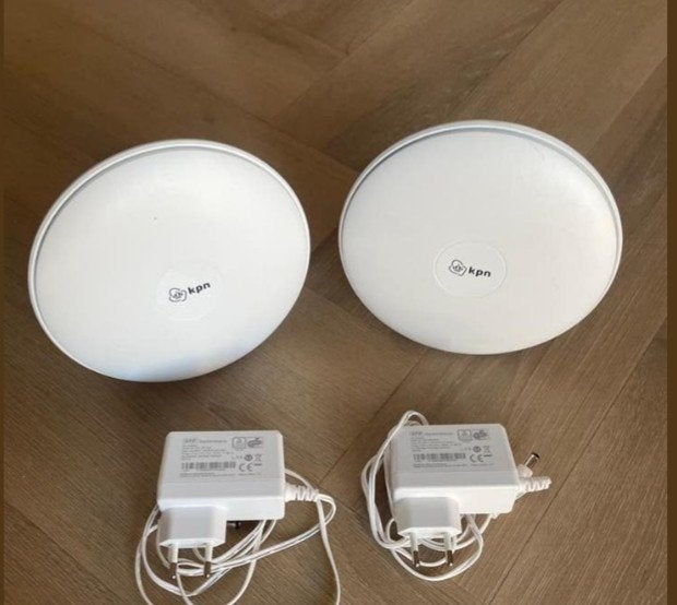 KPN SuperWifi punten (2 stuks) voor optimaal bereik, Ophalen