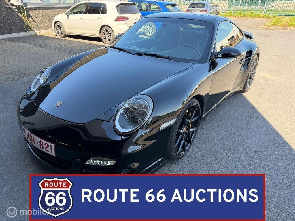 Porsche 911 Turbo | 2007 | Route 66 Auctions, Auto's, Porsche, Bedrijf, Te koop, Benzine, Overige carrosserieën, Handgeschakeld