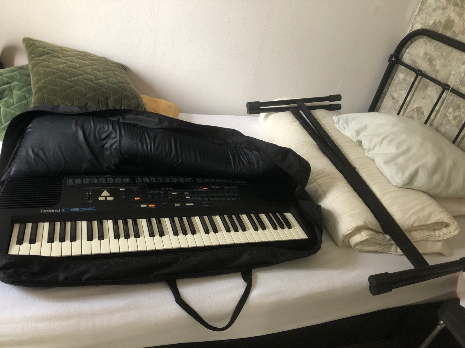 Roland keyboard E16, Ophalen, 61 toetsen, Roland, Met standaard