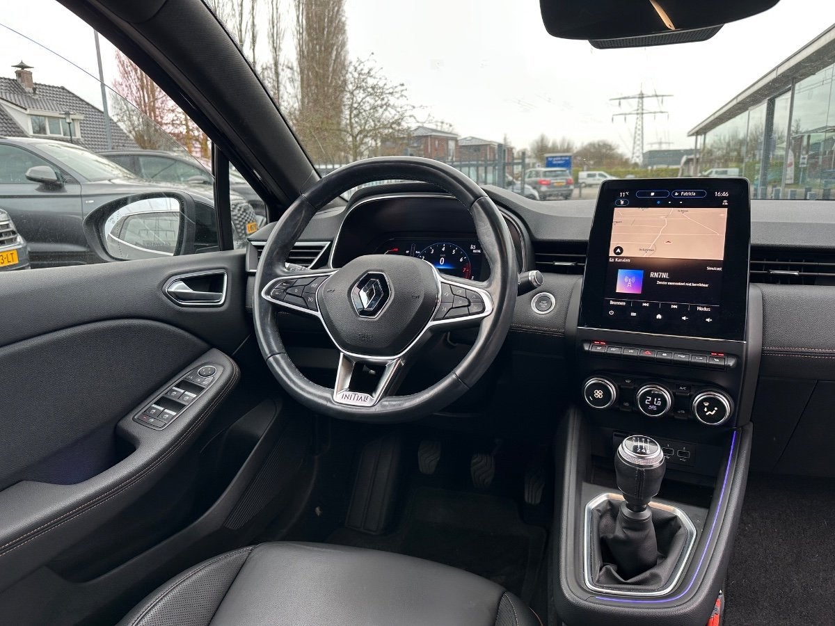 Renault Clio 1.0 TCe | Initiale Paris 5-Drs | Leer | Navi |, Voorwielaandrijving, Gebruikt, Bedrijf, 3 cilinders