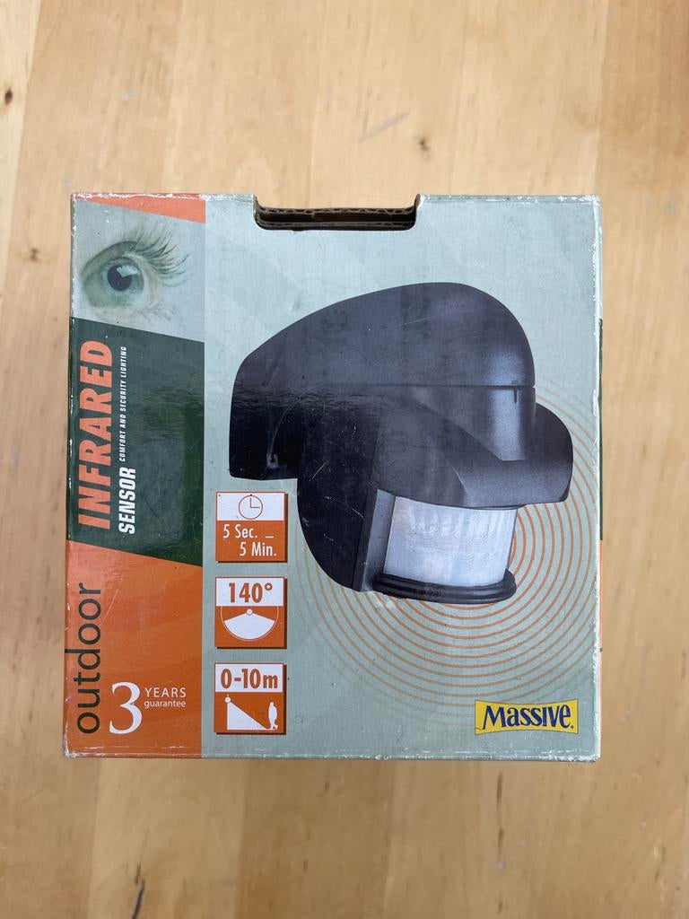 Bewegingssensor Massive - Nieuw!, Bewegingssensor, Minder dan 50 watt, Nieuw, Ophalen of Verzenden